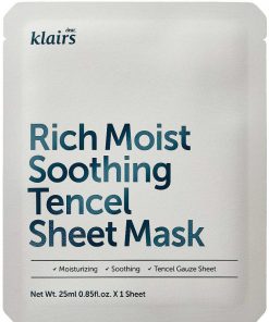 Klairs Rich Moist Soothing Tencel Sheet Mask Embarazo Y Lactancia