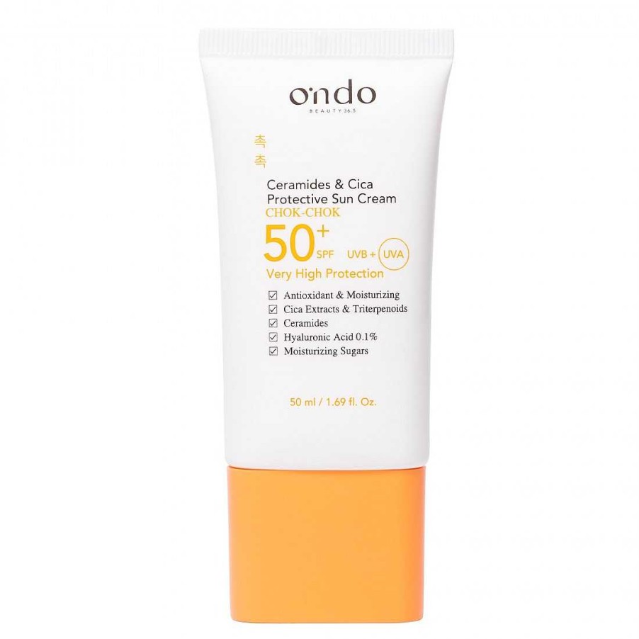 Ondo Beauty 36.5 Ceramides & Cica Protective Sun Cream Protector Solar