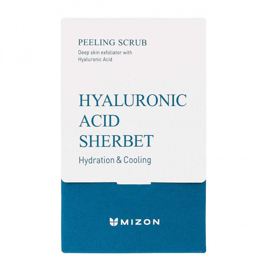 Mizon Hyaluronic Sherbet Peeling Scrub Exfoliante Facial Coreano