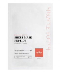 Village 11 Factory Miracle Youth Sheet Mask Peptide Mascarillas