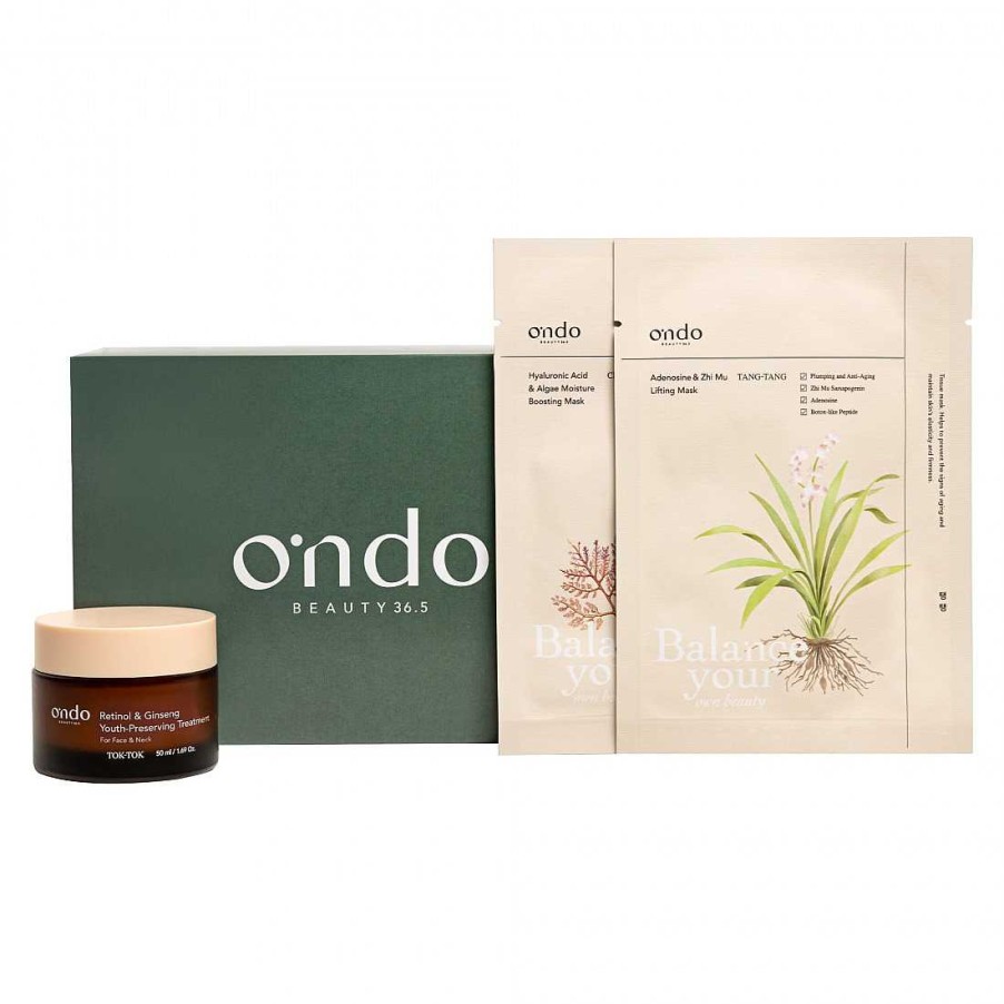 Ondo Beauty 36.5 The Rejuvenating Trio Mascarillas