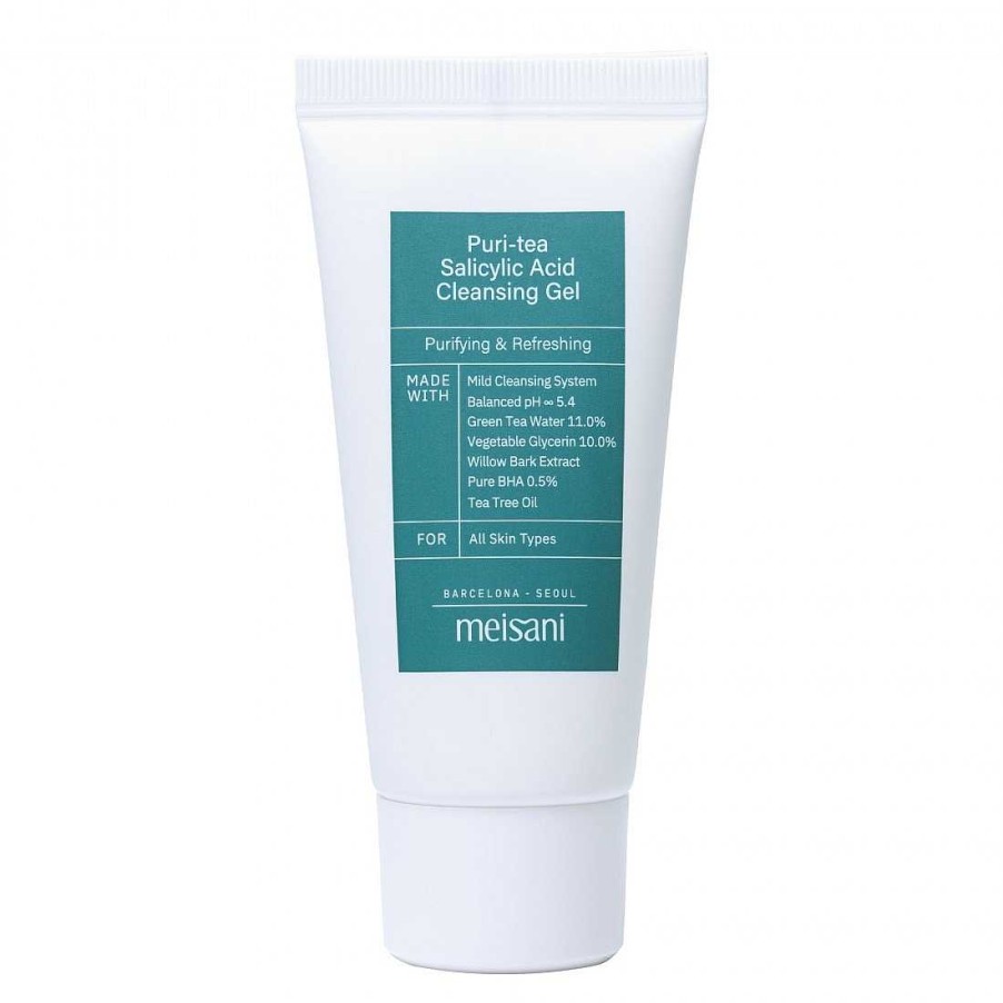 Meisani Puri-Tea Salicylic Acid Cleansing Gel Doble Limpieza