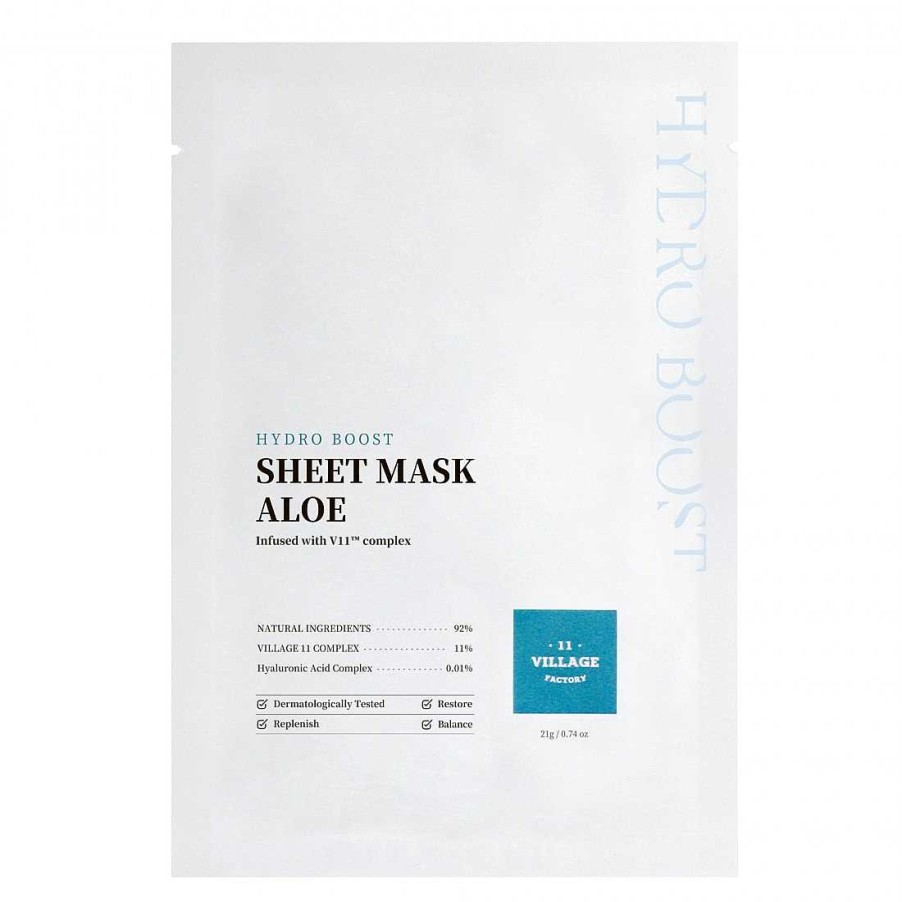 Village 11 Factory Hydro Boost Sheet Mask Aloe Embarazo Y Lactancia