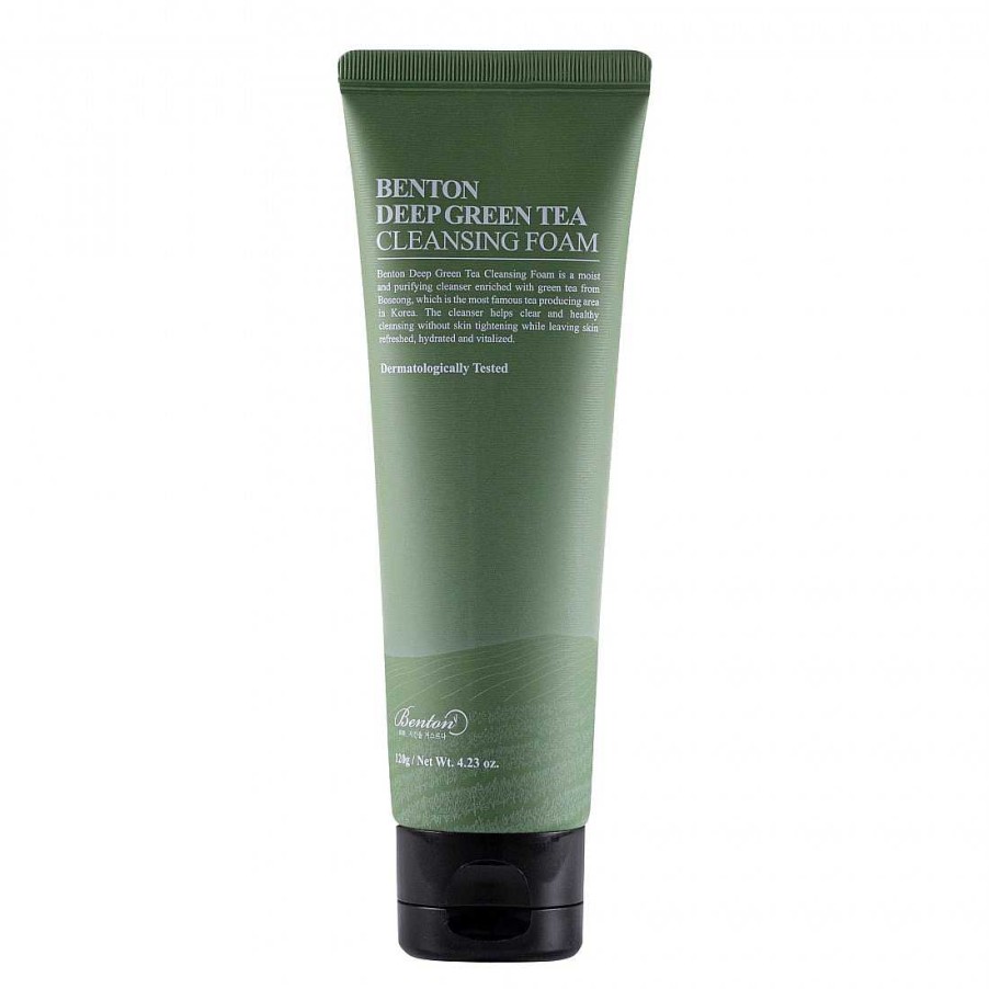 Benton Deep Green Tea Cleansing Foam Doble Limpieza