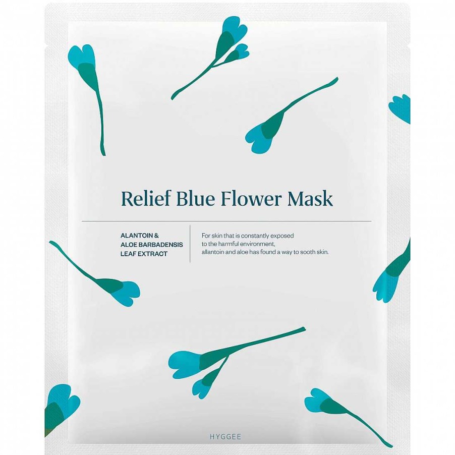 Hyggee Relief Blue Flower Mask Embarazo Y Lactancia