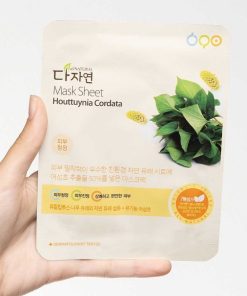 All Natural Mask Sheet Houttuynia Cordata Mascarillas