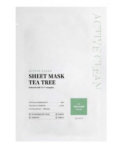 Village 11 Factory Active Clean Sheet Mask Tea Tree Embarazo Y Lactancia