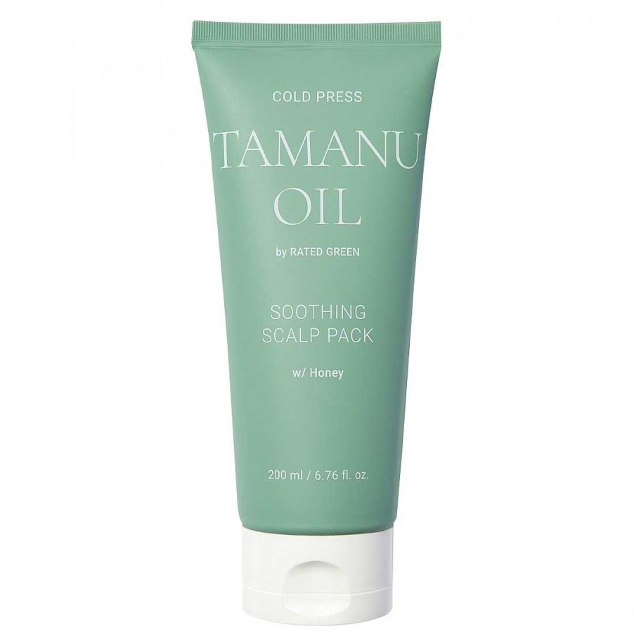 Rated Green Cold Press Tamanu Oil Soothing Scalp 50/200 Ml Cabello Seco Y Sensible