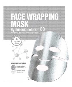 Berrisom Face Wrapping Mask Hyaluronic Solution 80 Mascarillas